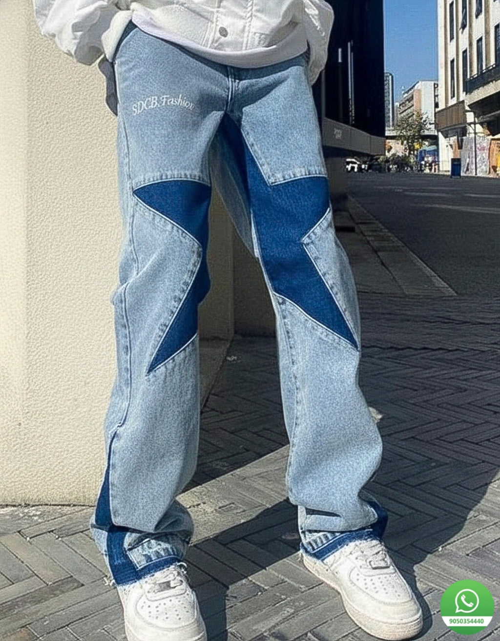 SDCB / Fashion / Y2K STAR' PEATCH WORK DENIM JEN'S