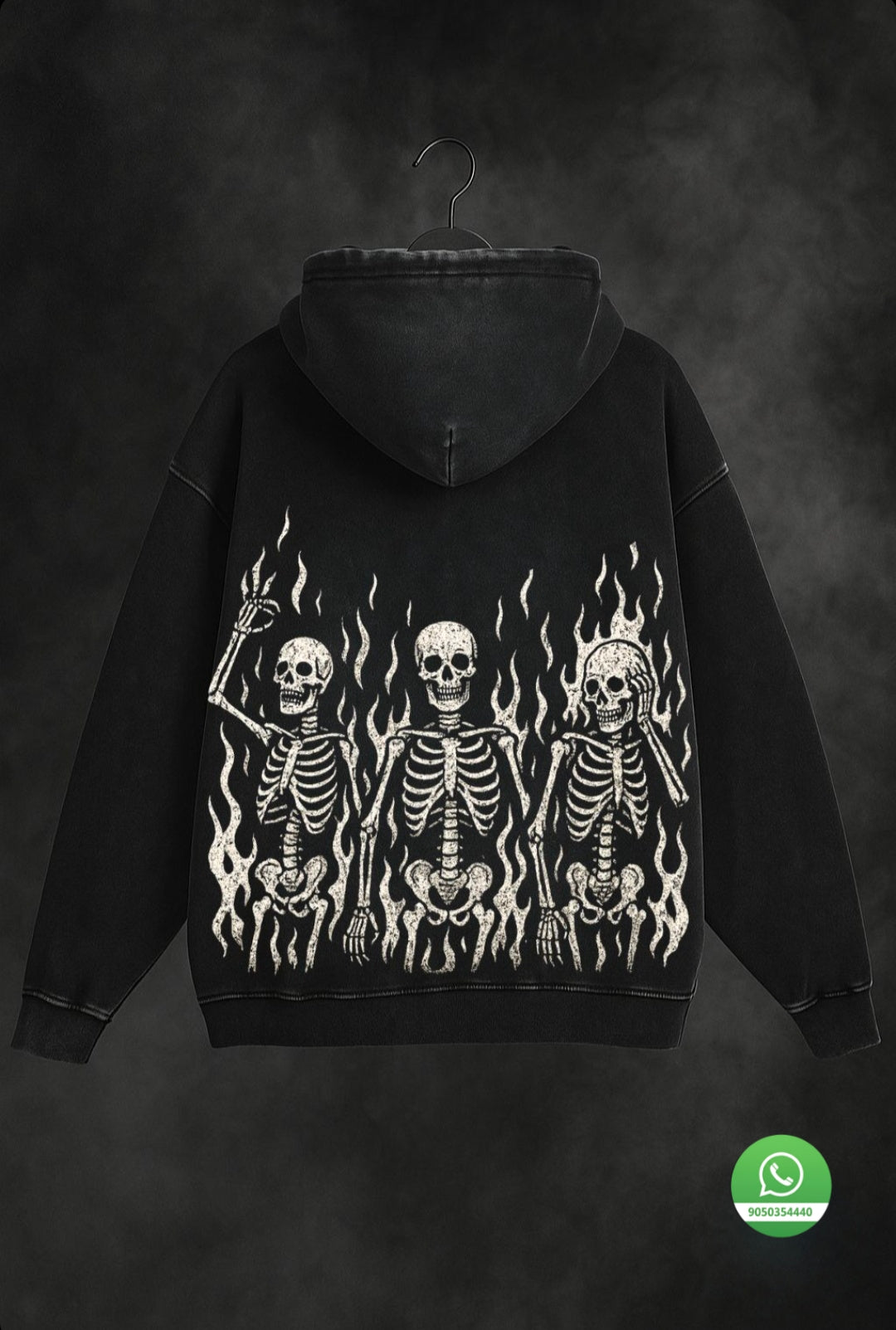 SDCB / Fashion / Sinner Club Acid wash Oversized Hoodie