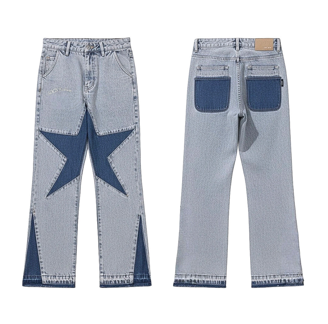 SDCB / Fashion / Y2K STAR' PEATCH WORK DENIM JEN'S