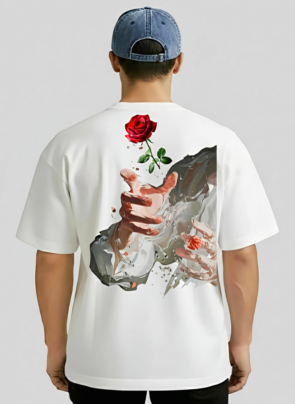 SDCB / Fashion / HAND ROSE'            OVERSIZED TEE