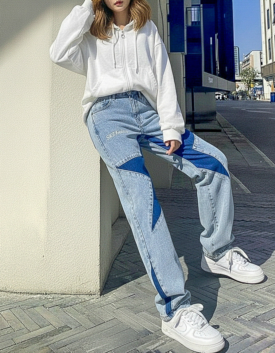 SDCB / Fashion / Y2K STAR' PEATCH WORK DENIM JEN'S