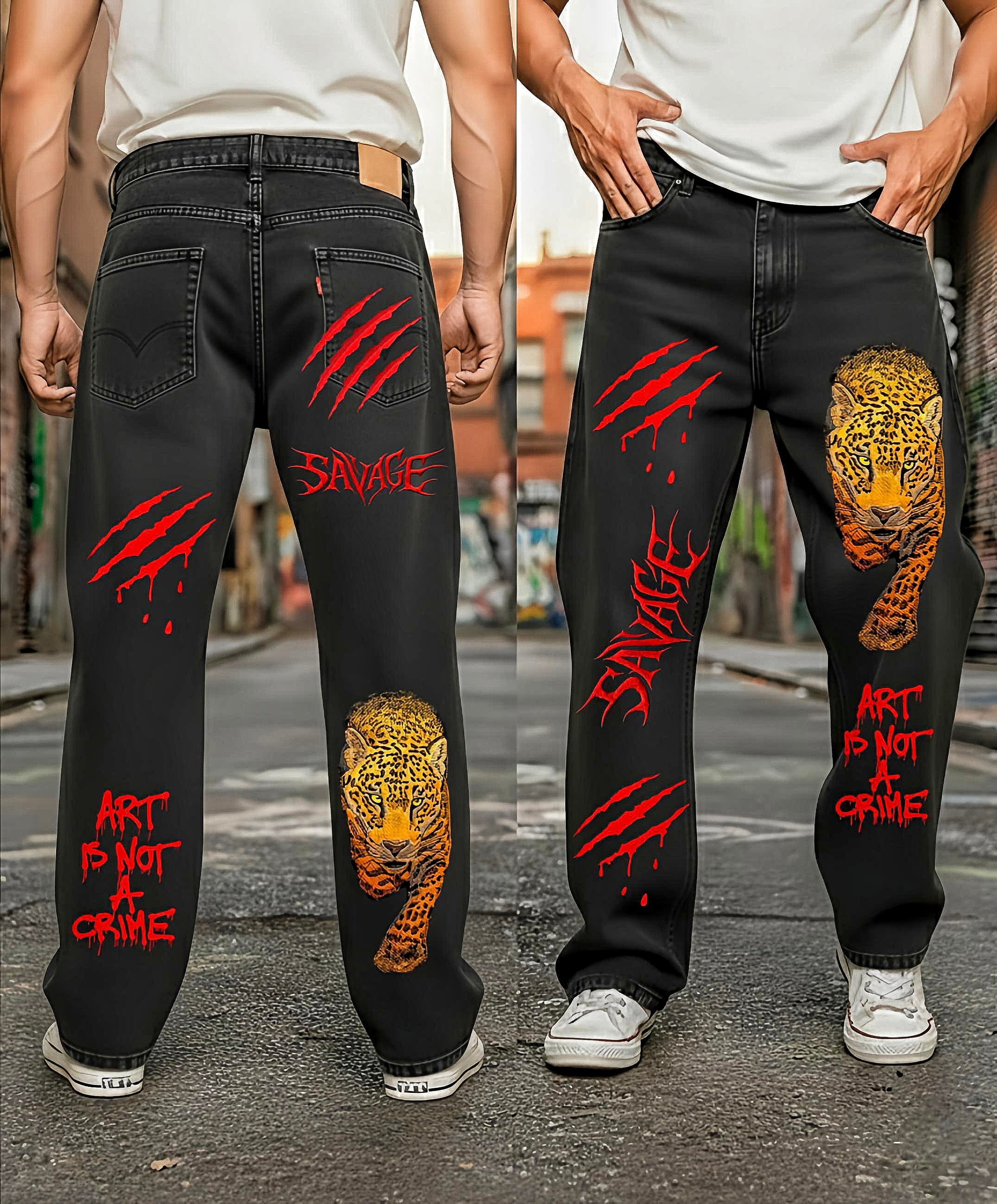 SDCB / Fashion / TIGER BLOOD'            STRAIGHT FIT DESIGNER JEN'S