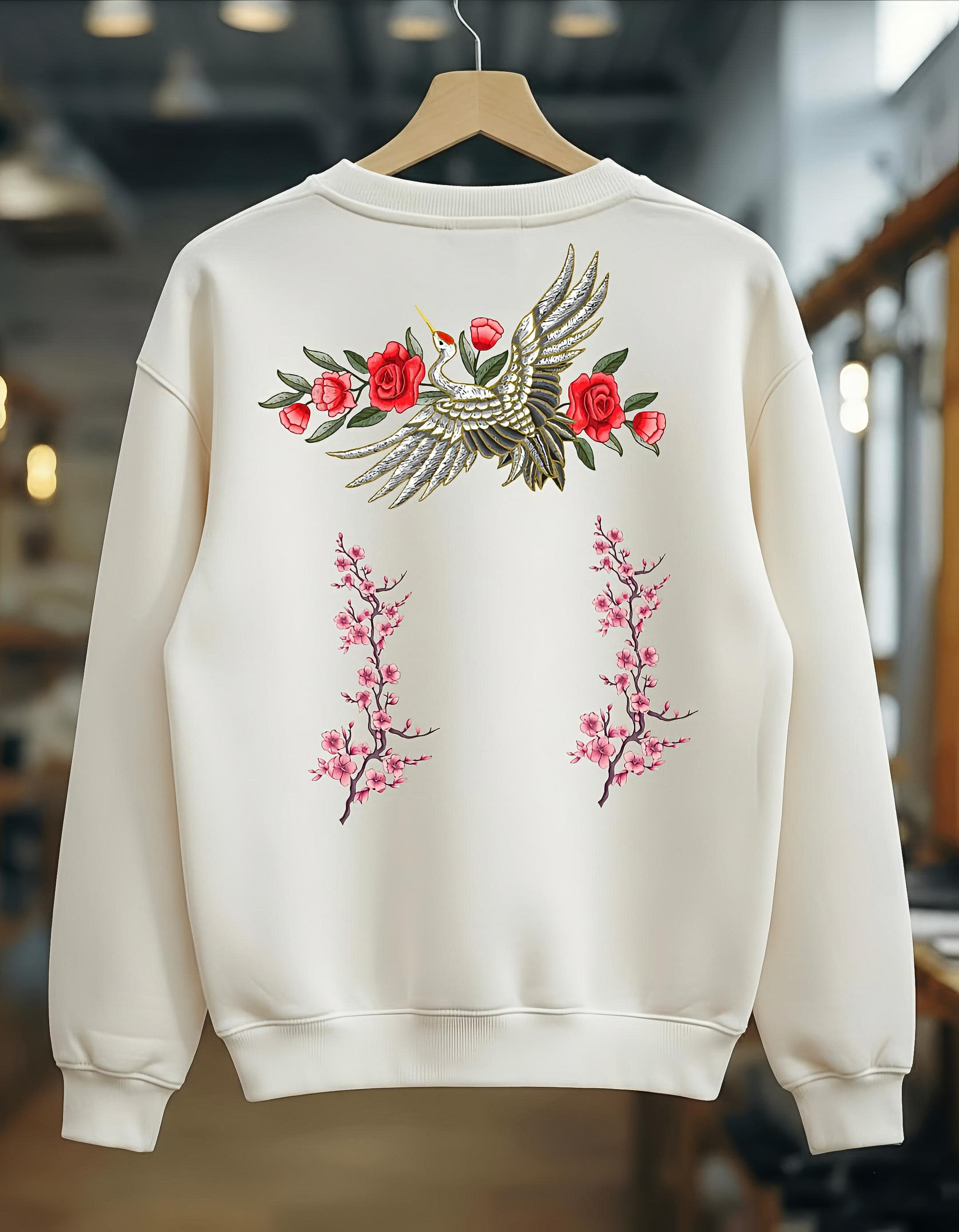 SDCB / Fashion / CRANE LEAF'                   REGULAR FIT DESIGNER SWEATSHIRT