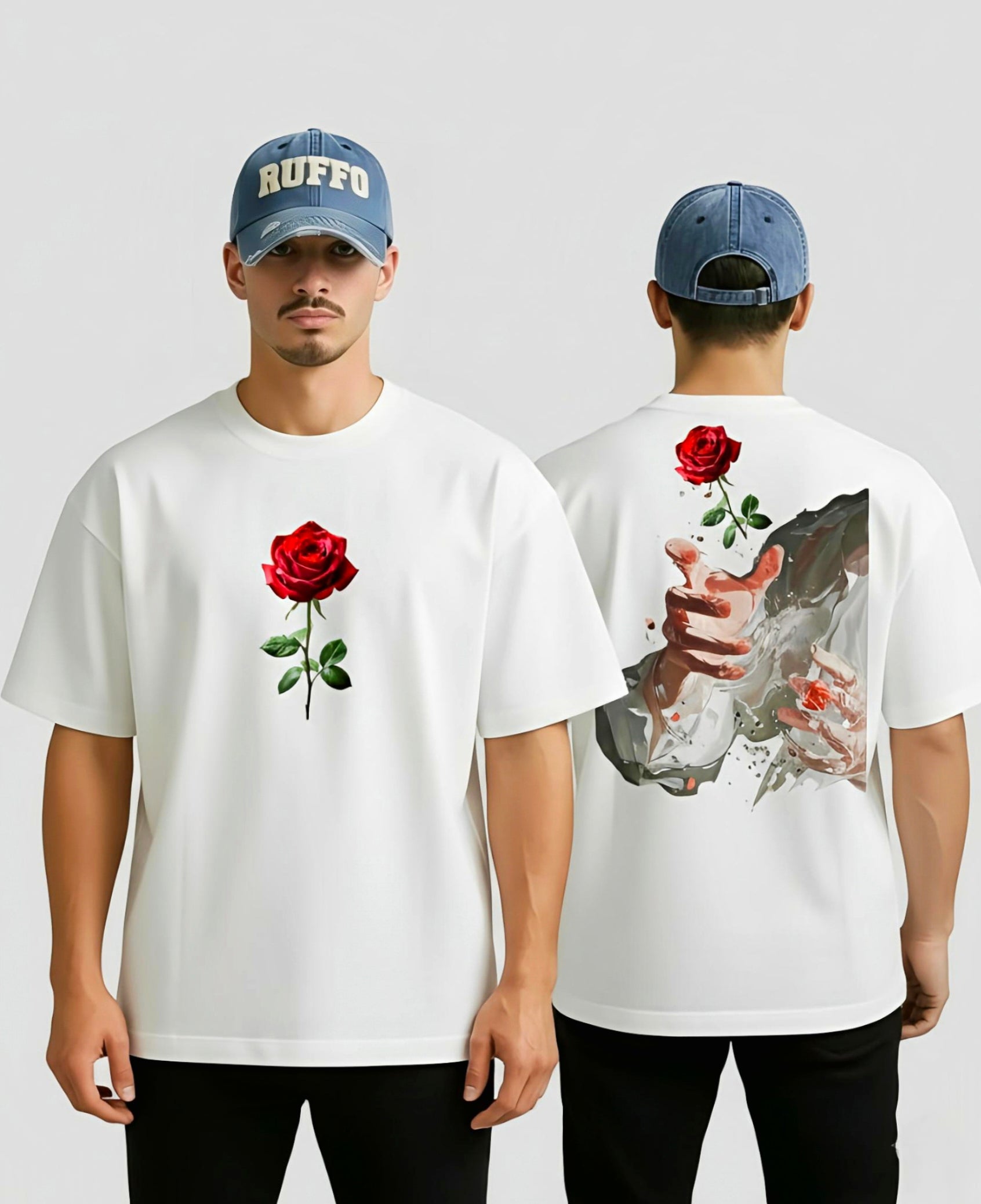 SDCB / Fashion / HAND ROSE'            OVERSIZED TEE