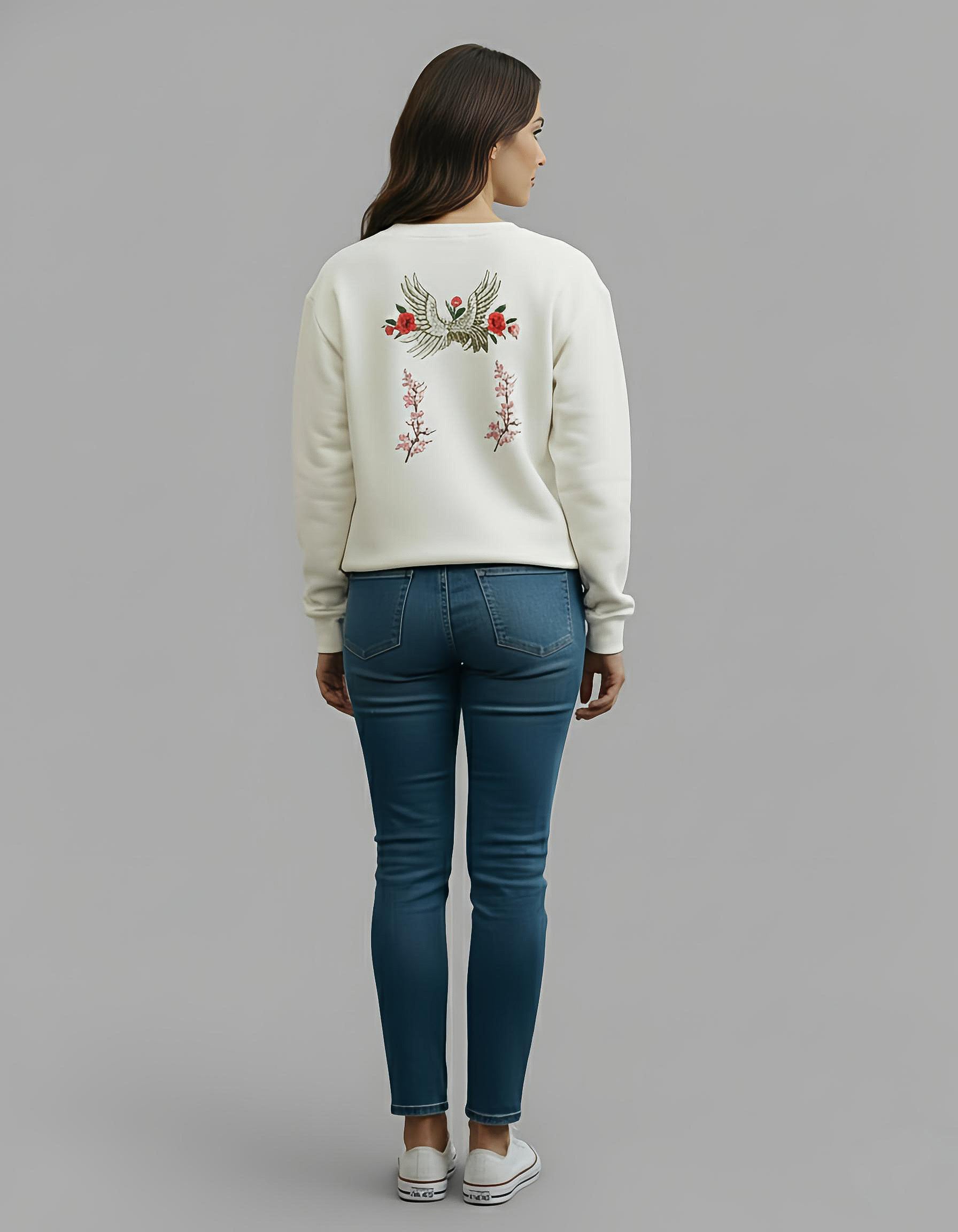 SDCB / Fashion / CRANE LEAF'                   REGULAR FIT DESIGNER SWEATSHIRT